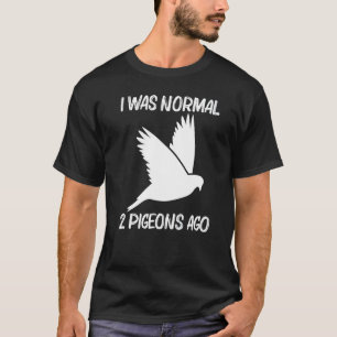 Coole Taube für Männer Rock Dove Bird Pet T-Shirt