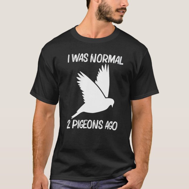 Coole Taube für Männer Rock Dove Bird Pet T-Shirt (Vorderseite)