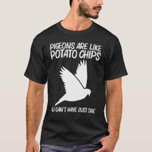 Coole Taube für Männer Rock Dove Bird Pet T-Shirt
