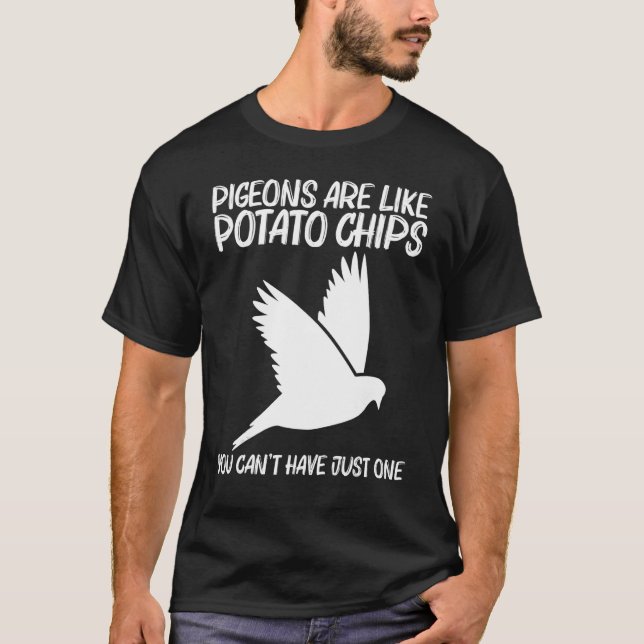 Coole Taube für Männer Rock Dove Bird Pet T-Shirt (Vorderseite)