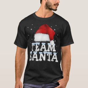 Coole Team Santa Weihnachtsbaum Familie passende P T-Shirt
