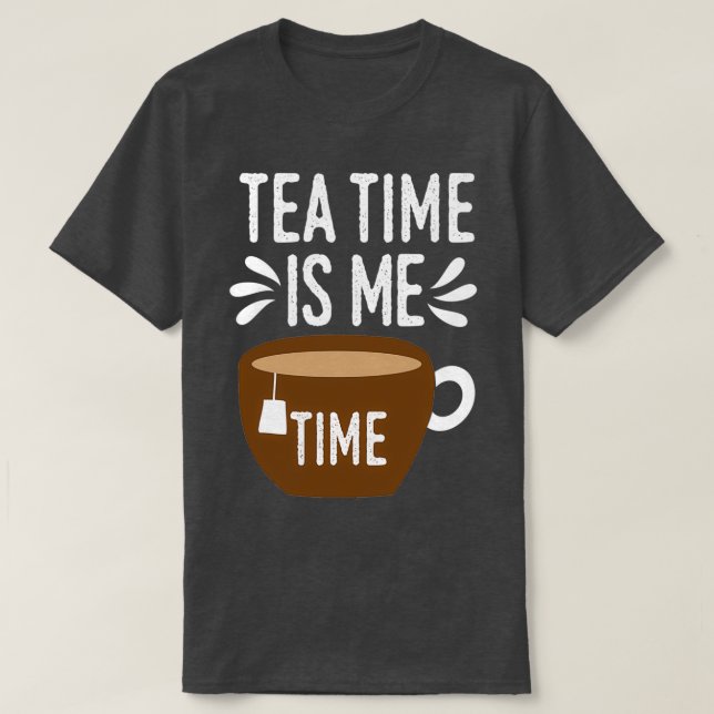 Coole Teezeit ist meine Zeit Tee Party Liebhaber G (Design vorne)
