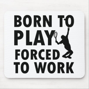 Coole Tennis-Entwürfe Mousepad