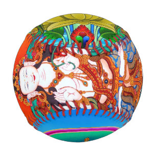 Coole Thangka-Götter Mandala Tattoo Art Baseball