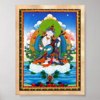 Coole Thangka-Tätowierung Saraswati