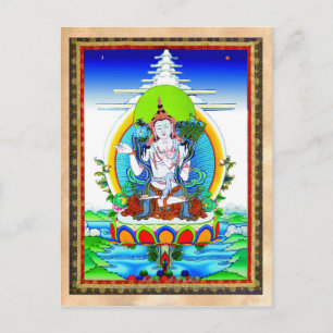 Coole Thangka-Tattoo Bhogavati Postkarte