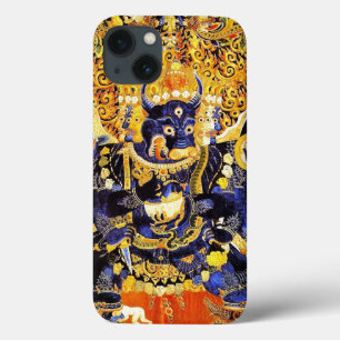 Coole tibetische Thangka-Gott-Mandala-Tätowierkuns iPhone 13 Hülle