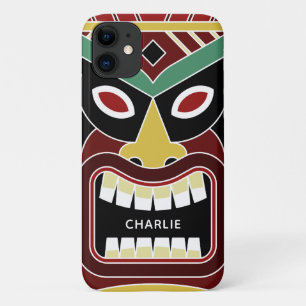 Coole Tiki Totem individuelle Name Telefonzellen Case-Mate iPhone Hülle