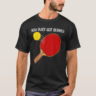Coole Tischtenniskunst für Damen T-Shirt
