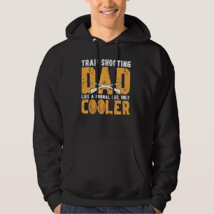 Coole Trap Shooting Vater Falle Shooting Vater Hoodie