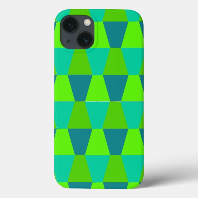 Coole Trapezoide  Case-Mate iPhone Hülle (Rückseite)