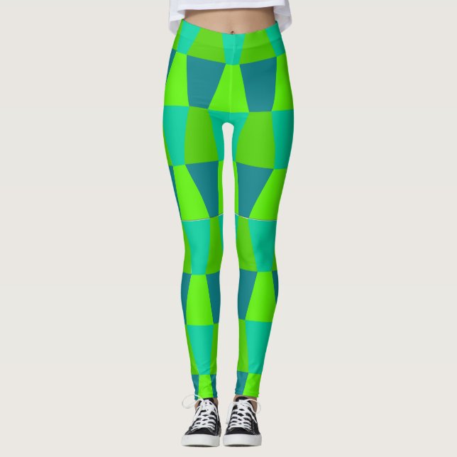 Coole Trapezoide Leggings (Vorderseite)