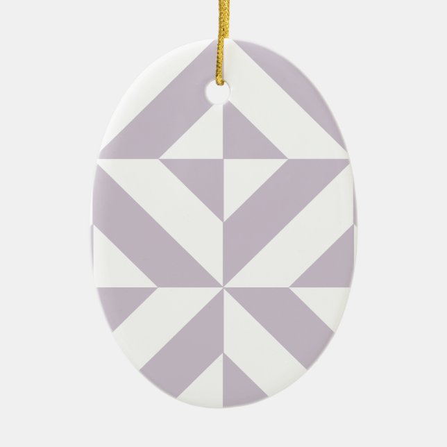 Coole Traubengeometrie Deko Cube Muster Keramikornament (Vorne)