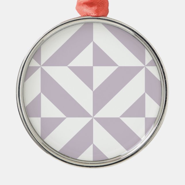 Coole Traubengeometrie Deko Cube Muster Ornament Aus Metall (Vorne)