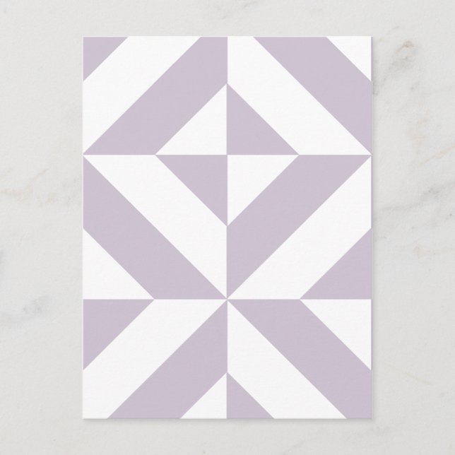 Coole Traubengeometrie Deko Cube Muster Postkarte (Vorderseite)
