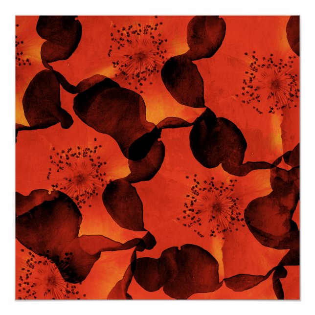 Coole, trendige, einzigartige digitale Kunst der B Poster (Vorderseite)