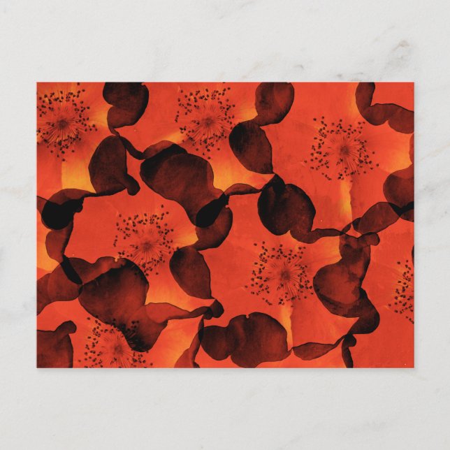 Coole, trendige, einzigartige digitale Kunst der B Postkarte (Vorderseite)