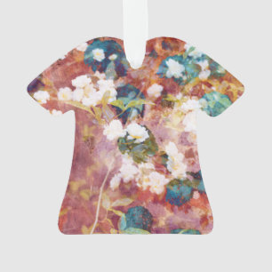 Coole, trendige Kunst der romantischen Blume Ornament