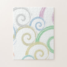 Coole, trendige, moderne Wellenwasser-Farbbürsten