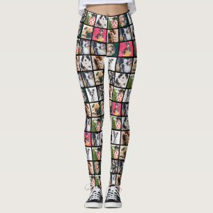 Coole trendy instagram personalisiertes Foto Leggings