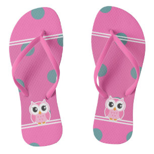 Coole trendy Polka Dosen mit Niedlichem Schüssel Flip Flops