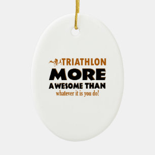 Coole Triathlonentwürfe Keramikornament