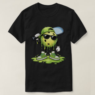 Coole triefende Pickleball - Urban Streetwear Stil T-Shirt