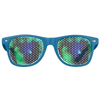 Coole Trippy-Sonnenbrille Partybrille