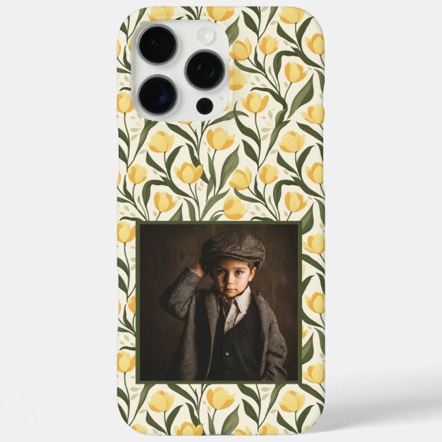 Coole Tulpe Maßgeschneidertes Foto iPhone Case (Rückseite)