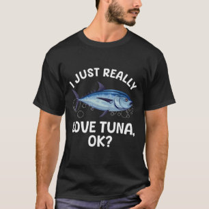Coole Tuna-Angelkunst für Männer Frauen Tiefsee-Th T-Shirt