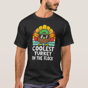 Coole Türkei in der Flock Kleinkind Boys Thanksgiv T-Shirt