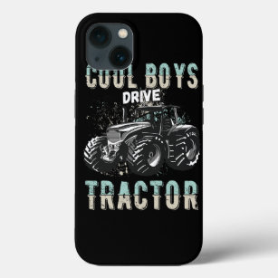Coole Typ, die auf dem Traktor fahren Kinderfarm Case-Mate iPhone Hülle