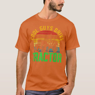 Coole Typ treiben Traktor-Bauer-Landwirtschaft T-Shirt