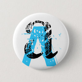 Coole Typografie A Monogram-Taste Button
