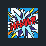 Coole Typografie Moderner Pop Art Comic Buch WHA Leinwanddruck<br><div class="desc">Ein modernes Pop Art typografisches Comic Buch inspiriert Leinwand mit dem Wort POP! Ideal zum Aufhellen von Zuhause oder Büro. Fügen Sie noch ein paar zap pow und wumm in Ihre Welt heute! Entwickelt von Thisisnotme©</div>