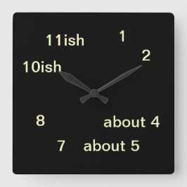 Coole Uber Geek Hipster Black One-ish Uhr 3