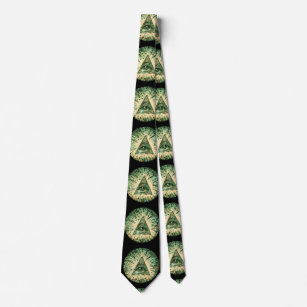 Coole und einzigartige Tarnung Illuminati Krawatte