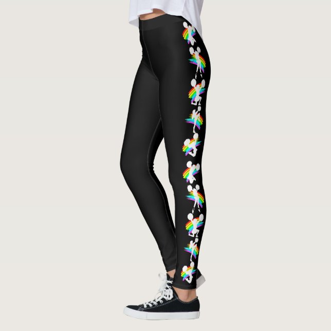 COOLE UND FARBENE LEGGINGS (Links)