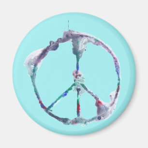 Coole und Funky Peace Sign Magnete