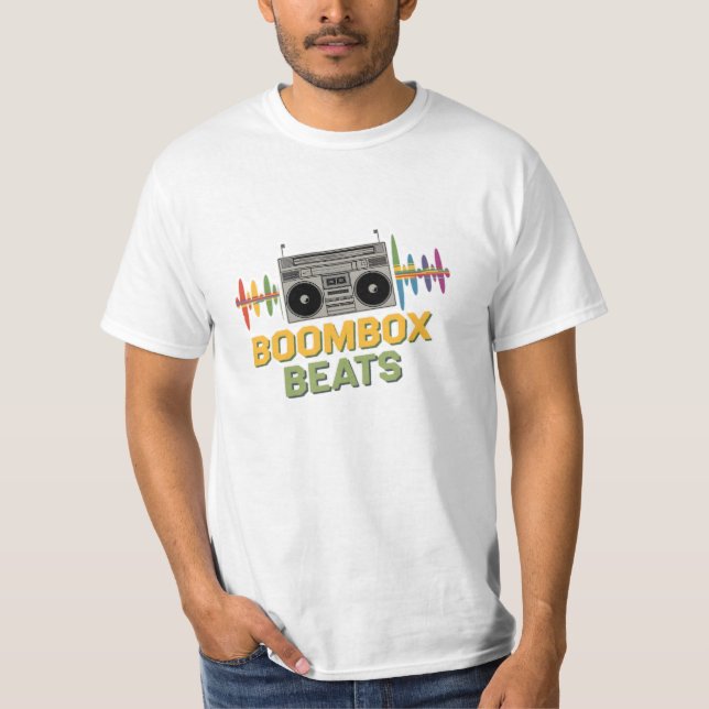Coole und nostalgische Retro-Themed Graphics T-Shirt (Vorderseite)