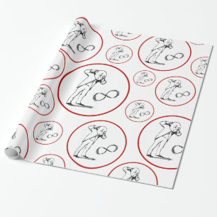 Coole Unendlichkeit Symbol Philosophisches Papier Geschenkpapier