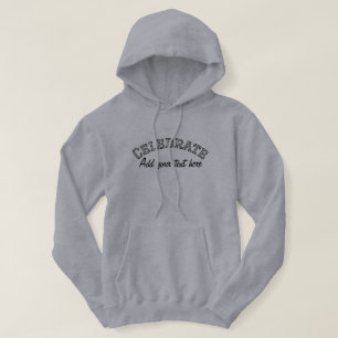 Coole Uni Moderner Text zelebriert Männer Hoodie
