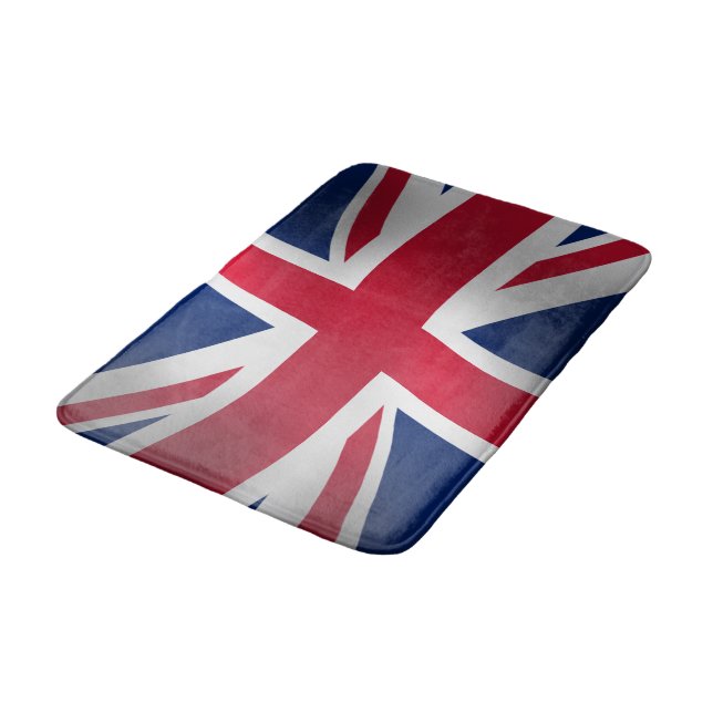 COOLE UNION JACK FLAG BADEMATTE (Schrägansicht)