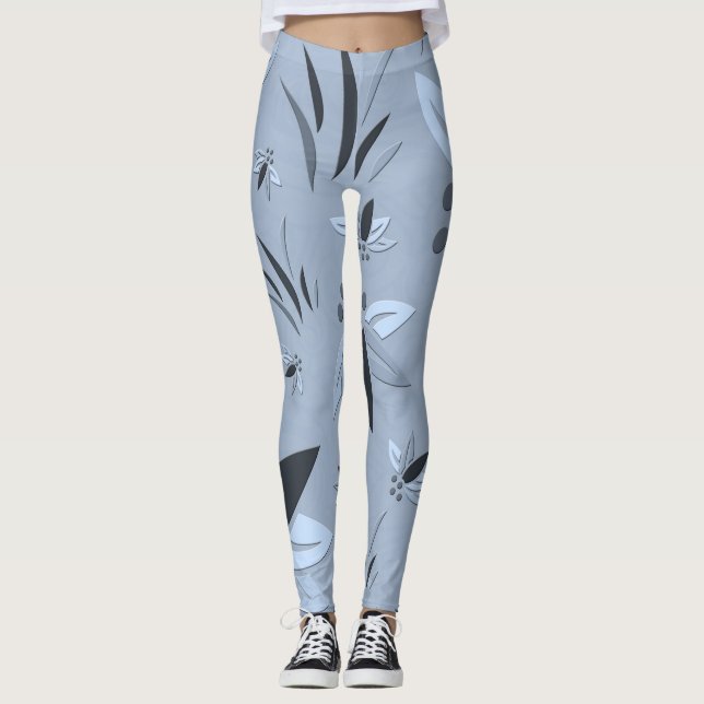 Coole Unternehmensflora Leggings (Vorderseite)