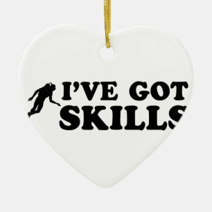 coole Unterwasseratemgerättauchenentwürfe Keramik Ornament