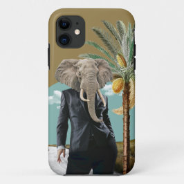 Coole Urban Safari Wild Man Collage Case-Mate iPhone Hülle