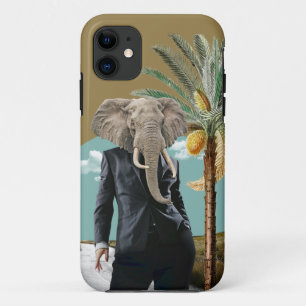 Coole Urban Safari Wild Man Collage Case-Mate iPhone Hülle