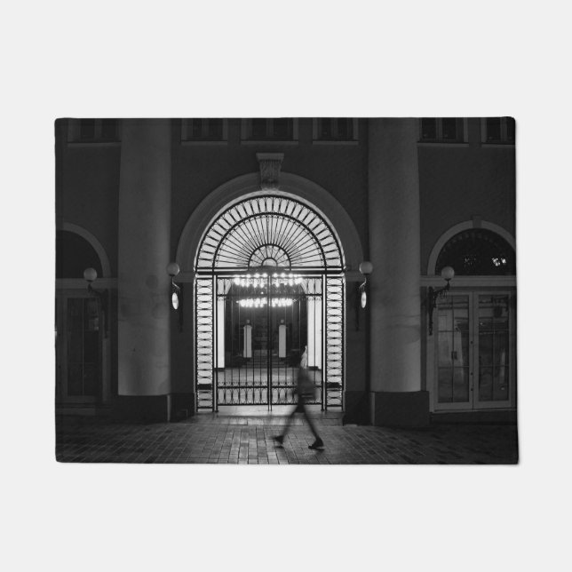 Coole, urbane, moderne Stadtlebensfotografie Fußmatte (Vorderseite)
