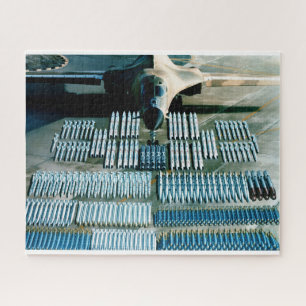 Coole US-Luftwaffe B-1 Bomber Puzzle