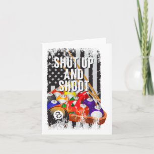 Coole US Pool Billard Spielangebote stehen still u Karte